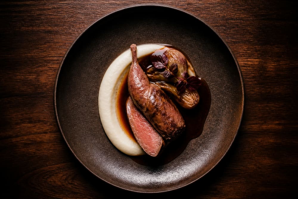 Pigeon rôti